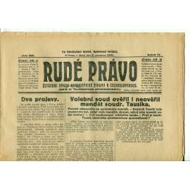 Rudé právo, ročník VI., číslo 286 (8.12.1925) - staré noviny, 1. republika