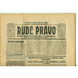 Rudé právo, ročník VI., číslo 287 (9.12.1925) - staré noviny, 1. republika