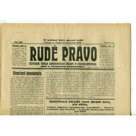 Rudé právo, ročník VI., číslo 287 (9.12.1925) - staré noviny, 1. republika
