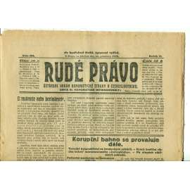 Rudé právo, ročník VI., číslo 288 (10.12.1925) - staré noviny, 1. republika