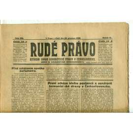 Rudé právo, ročník VI., číslo 292 (15.12.1925) - staré noviny, 1. republika