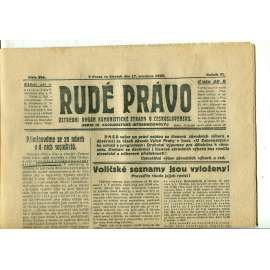 Rudé právo, ročník VI., číslo 294 (17.12.1925) - staré noviny, 1. republika