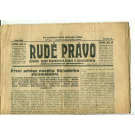 Rudé právo, ročník VI., číslo 295 (18.12.1925) - staré noviny, 1. republika