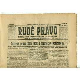 Rudé právo, ročník VI., číslo 296 (19.12.1925) - staré noviny, 1. republika