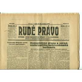 Rudé právo, ročník VI., číslo 297 (20.12.1925) - staré noviny, 1. republika