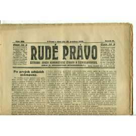 Rudé právo, ročník VI., číslo 298 (22.12.1925) - staré noviny, 1. republika