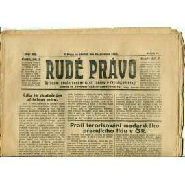 Rudé právo, ročník VI., číslo 300 (24.12.1925) - staré noviny, 1. republika