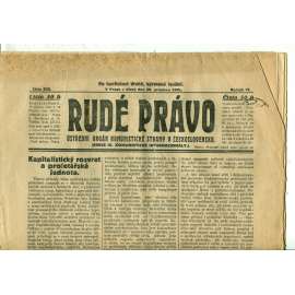 Rudé právo, ročník VI., číslo 302 (29.12.1925) - staré noviny, 1. republika