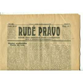 Rudé právo, ročník VI., číslo 303 (30.12.1925) - staré noviny, 1. republika
