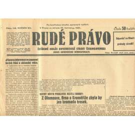 Rudé právo, ročník XII., číslo 149. Ústřední orgán Komunistické strany Československa (29.7.1931) - staré noviny, 1. republika