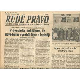 Rudé právo, číslo 224 (27.9.1946). Ústřední orgán Komunistické strany Československa (noviny)