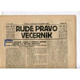 Rudé právo - večerník, ročník III., číslo 285. (16.12.1922). 1. republika, noviny