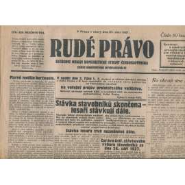 Rudé právo, ročník VIII., číslo 229. (27.9.1927). Ústřední orgán Komunistické strany Československa (1. republika, noviny)
