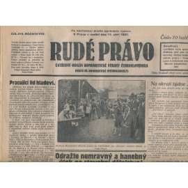Rudé právo, ročník VIII., číslo 216. (11.9.1927). Ústřední orgán Komunistické strany Československa (1. republika, noviny)