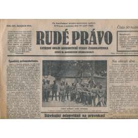 Rudé právo, ročník VIII., číslo 221. (17.9.1927). Ústřední orgán Komunistické strany Československa (1. republika, noviny)