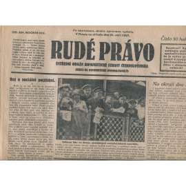 Rudé právo, ročník VIII., číslo 224. (21.9.1927). Ústřední orgán Komunistické strany Československa (1. republika, noviny)