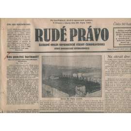 Rudé právo, ročník VIII., číslo 253. (25.10.1927). Ústřední orgán Komunistické strany Československa (1. republika, noviny)