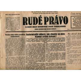 Rudé právo, ročník VIII., číslo 249. (20.10.1927). Ústřední orgán Komunistické strany Československa (1. republika, noviny)