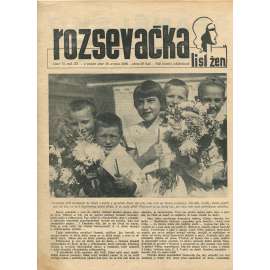 Rozsevačka, ročník XI., číslo 35/1936. List žen (časopis, 1. republika, noviny)