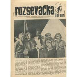Rozsevačka, ročník XI., číslo 31/1936. List žen (časopis, 1. republika, noviny)