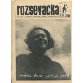 Rozsevačka, ročník XI., číslo 18/1936. List žen (časopis, 1. republika, noviny)