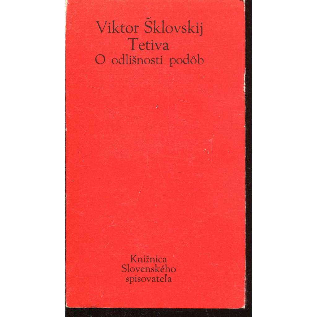 Tetiva - O odlišnosti podôb (text slovensky)