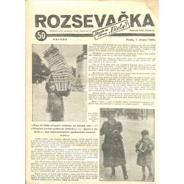 Rozsevačka, ročník VIII., číslo 5/1933 (časopis, 1. republika, noviny)