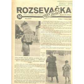 Rozsevačka, ročník VIII., číslo 5/1933 (časopis, 1. republika, noviny)