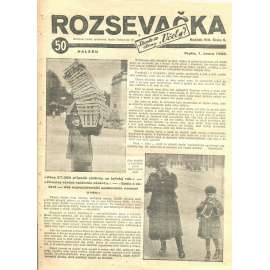 Rozsevačka, ročník VIII., číslo 5/1933 (časopis, 1. republika, noviny)