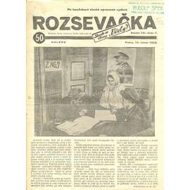Rozsevačka, ročník VIII., číslo 7/1933 (časopis, 1. republika, noviny)