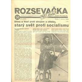 Rozsevačka, ročník VIII., číslo 23/1933 (časopis, 1. republika, noviny)