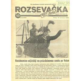 Rozsevačka, ročník VIII., číslo 28/1933 (časopis, 1. republika, noviny)