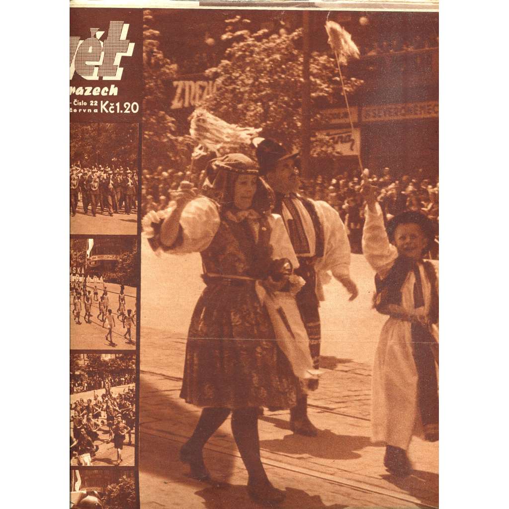 Svět v obrazech, číslo 22/1938 (Časopis, noviny)