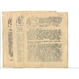 Okénko, číslo 1.-3./1938 (Soběšín, Tábor levicové mládeže) - časopis, noviny