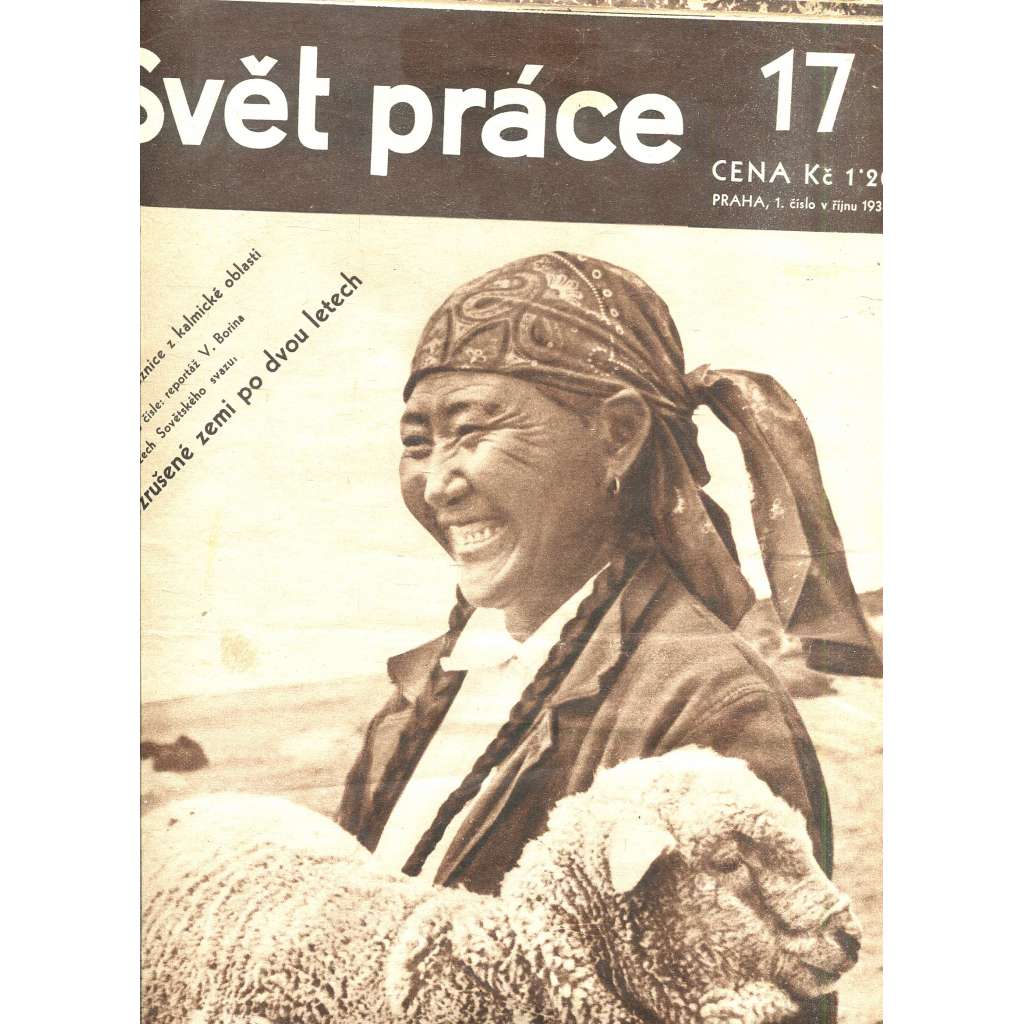 Svět práce, ročník II., číslo 17/1934 (časopis, noviny)