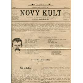 Nový kult, ročník I., číslo 3/1897 (anarchismus, anarchistické noviny)