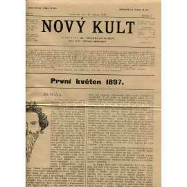 Nový kult, ročník I., číslo 4/1897 (anarchismus, anarchistické noviny)