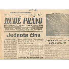 Rudé právo, číslo 84/1934 (1. republika, staré noviny) - [komunisté, komunismus]