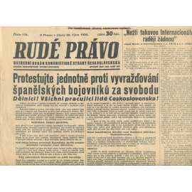 Rudé právo, číslo 178/1934 (1. republika, staré noviny) - [komunisté, komunismus]