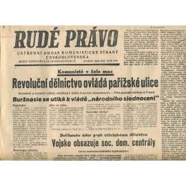 Rudé právo, číslo 32/1934 (1. republika, staré noviny) - [komunisté, komunismus]