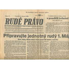 Rudé právo, číslo 77/1935 (1. republika, staré noviny) - [komunisté, komunismus]