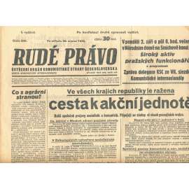 Rudé právo, číslo 200/1935 (1. republika, staré noviny) - [komunisté, komunismus]