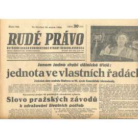 Rudé právo, číslo 189/1935 (1. republika, staré noviny) - [komunisté, komunismus]
