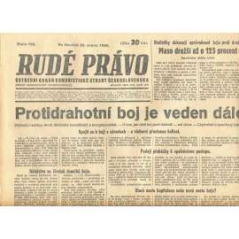 Rudé právo, číslo 195/1935 (1. republika, staré noviny) - [komunisté, komunismus]