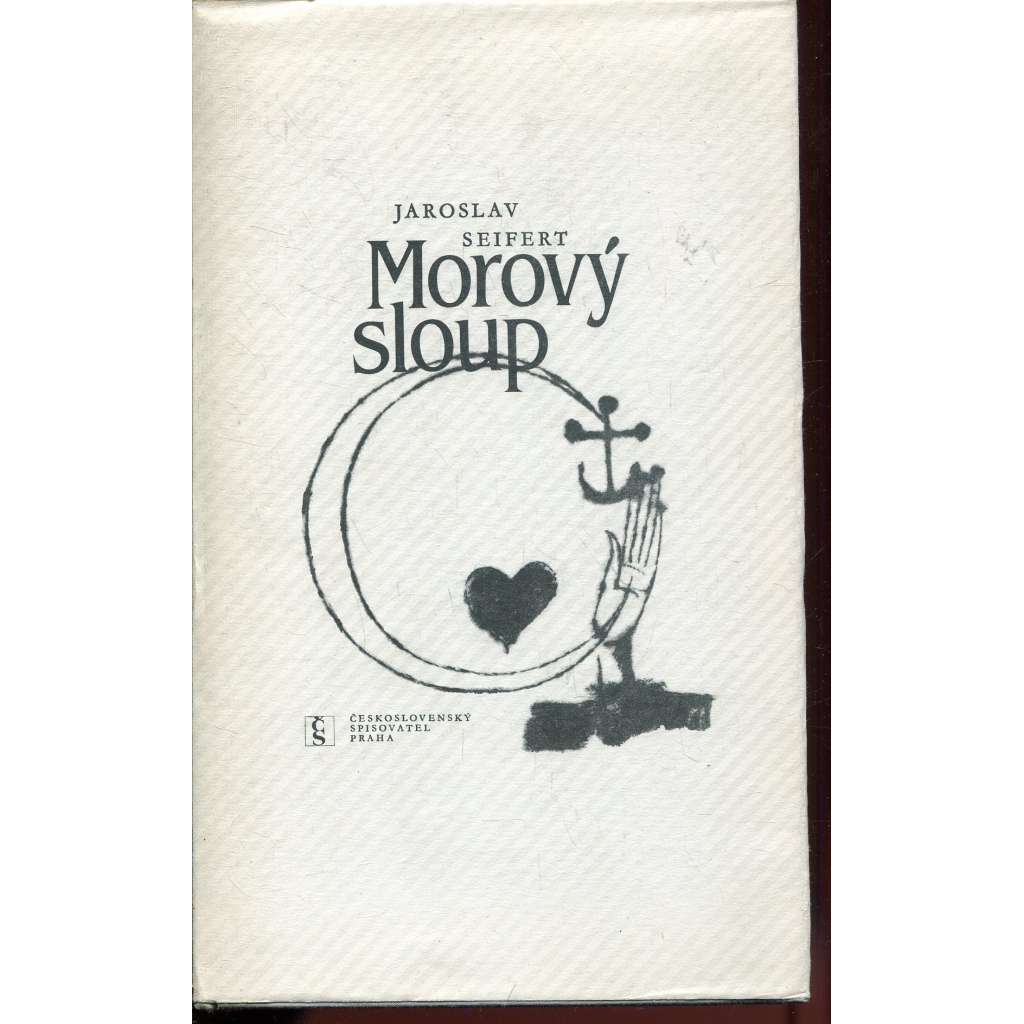 Morový sloup (podpis Jaroslav Seifert )