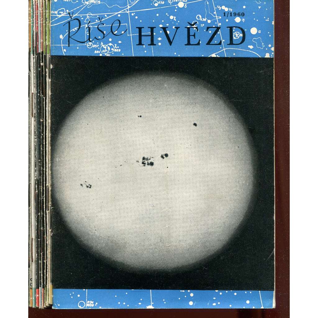 Říše hvězd, ročník 41., čísla 1-12/1960 (hvězdy, hvězdářství, astronomie) - časopis
