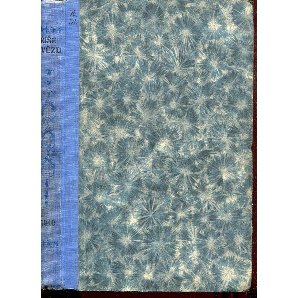 Říše hvězd, ročník XXI., čísla 1-10 a 12/1940 (hvězdy, hvězdářství, astronomie) - časopis - chybí číslo 11