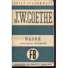 Básně antického rozměru (J. W. Goethe)