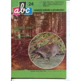 Časopis ABC, č. 24, roč. 29 (1985) - Obsahuje vystřihovací modely - déčka [Jedno číslo časopisu. Obsahuje všechny vystřihovací modely na polokartonu - déčka]