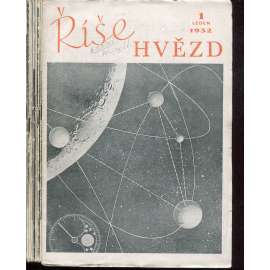 Říše hvězd, ročník 33., čísla 1-10/1952 (hvězdy, hvězdářství, astronomie) - časopis